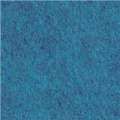 5 FEUILLES DE FEUTRINE DE 30 x 45 CM - BLEU TROPICAL 