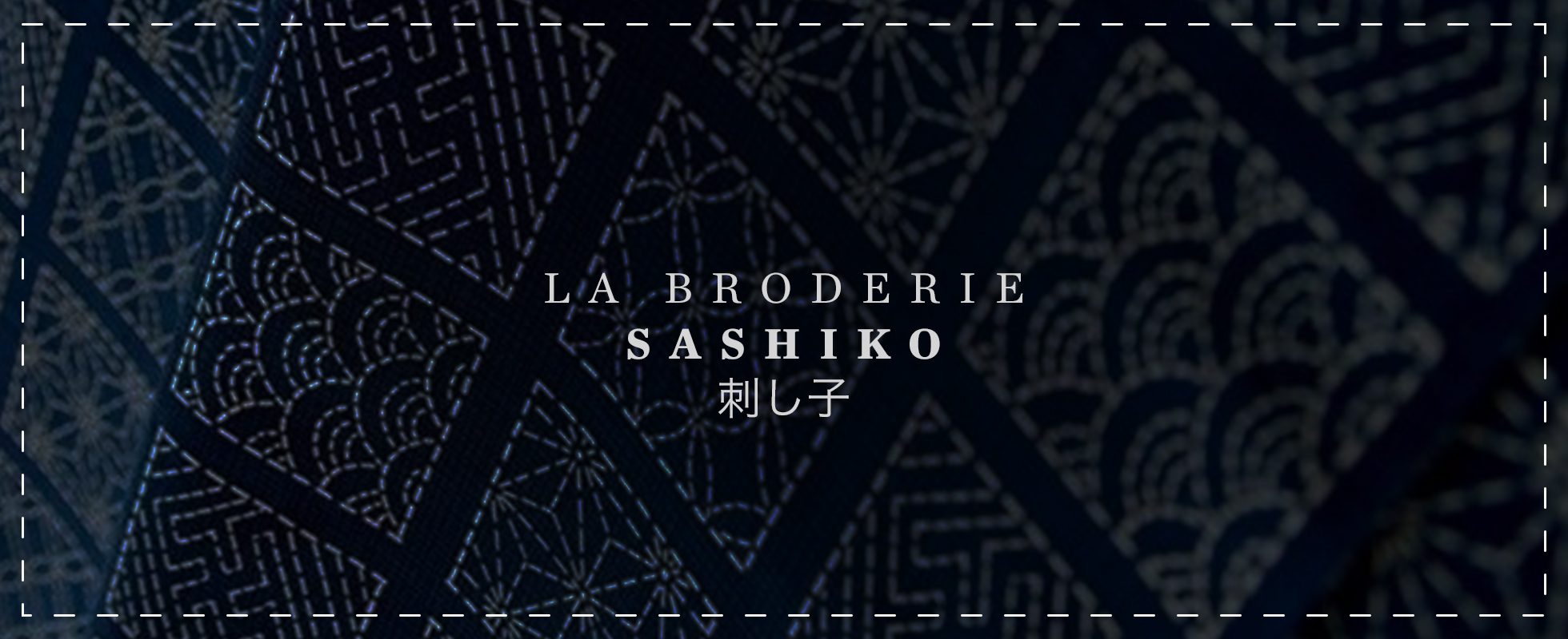 fran/çais non garanti Sashiko Kit de broderie japonaise Tissu 68 cm x 34 cm pr/é-imprim/é 30 cm x 30 cm Fil naturel sp/écial Sashiko Aiguille longue Instructions de broderie vagues Violet